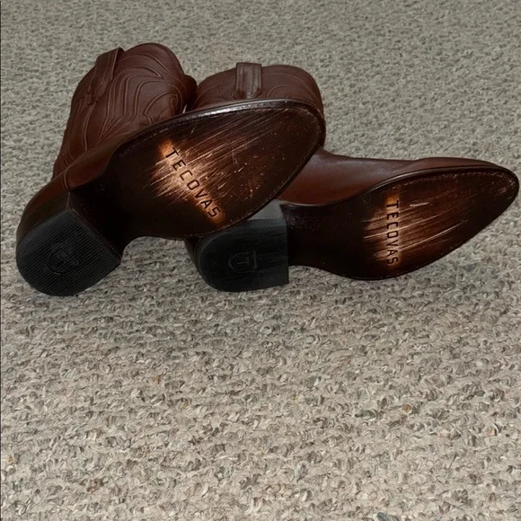 Tecovas Rich Brown Western Boots - Picture 5 of 5
